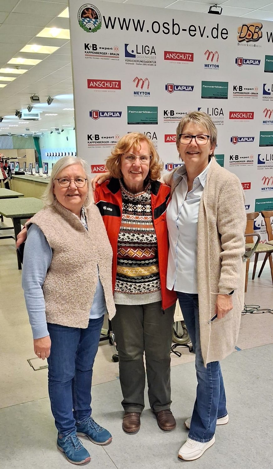 v.l.n.r. Anita Siebert (SBSV), Elke Wolpert (SVS) und Christa Weigel (OSB) Bild_2
