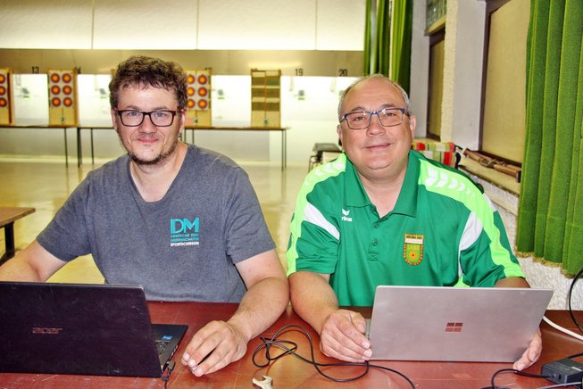 v.l.n.r. Jens Quoiffy (Landessportleiter) und Dominik Gehl (Vizepräsident) 001